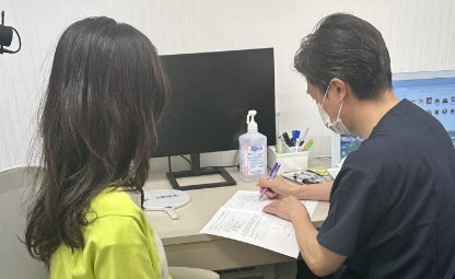 詳しい治療をご希望の方には来院カウンセリングをご案内